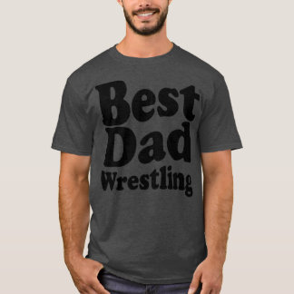 Camiseta La lucha divertida del mejor papá luchador