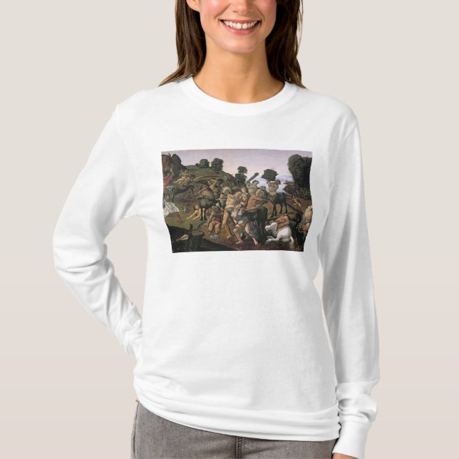 Camiseta La lucha entre el Lapiths y los Centaurs (Anverso)