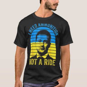 Camiseta La Lucha Es Aquí En La Que Necesito Municiones, No
