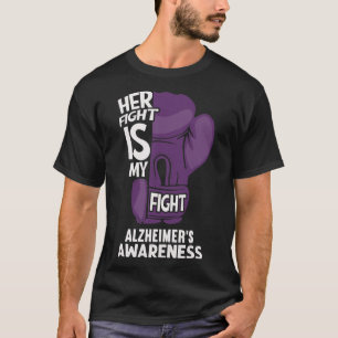 Camiseta La lucha es el boxi de la conciencia de Alzheimerh