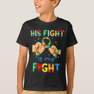 Camiseta La lucha es -Lucha contra la Conciencia del Autism