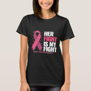 Camiseta La Lucha Es Mi Lucha Concienciar Sobre El Cáncer D