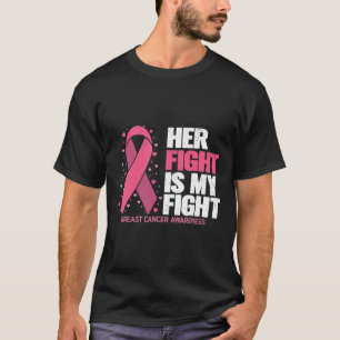 Camiseta La Lucha Es Mi Lucha Concienciar Sobre El Cáncer D
