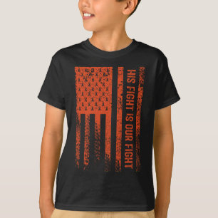 Camiseta La lucha es nuestra lucha contra la leucemia