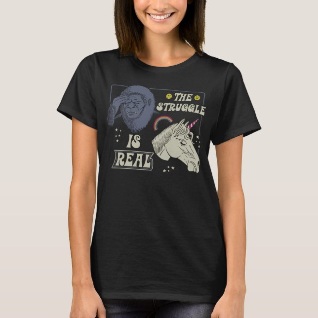Camiseta La Lucha Es Real (Anverso)