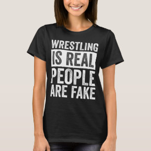 Camiseta La lucha es real, la gente es falsa, la guerra