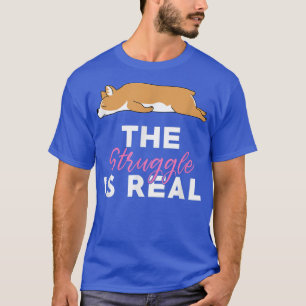 Camiseta La Lucha Es Un Verdadero Chiste De Animales Perezo