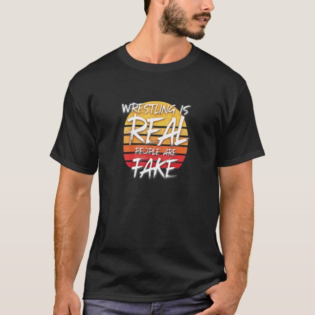 Camiseta La Lucha Es Verdaderamente La Gente Es Falso - Pro (Anverso)