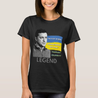 Camiseta La lucha está aquí, presidente de Ucrania Zelensky