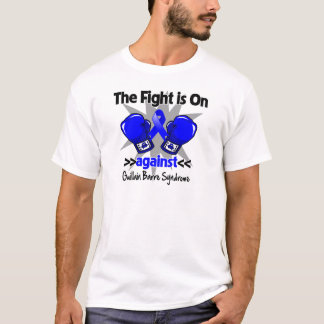 Camiseta La lucha está encendido contra síndrome de la