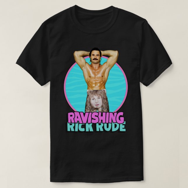 Camiseta La lucha libre de Rick Rude 80 (Diseño del anverso)