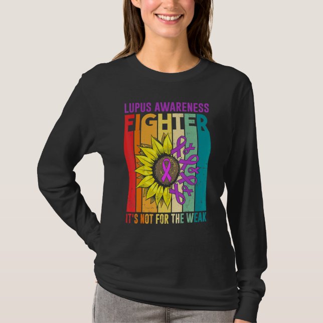 Camiseta La Lucha No Es Por La Débil Conciencia Del Lupus (Anverso)