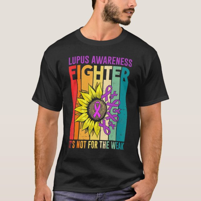 Camiseta La Lucha No Es Por La Débil Conciencia Del Lupus (Anverso)