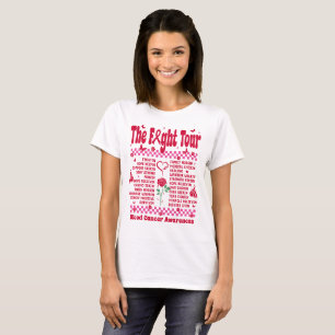 Camiseta La lucha recorre la conciencia sobre el cáncer de
