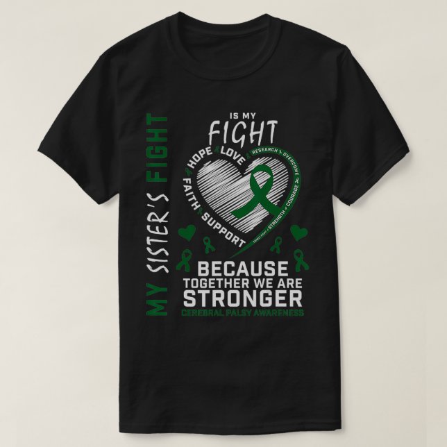 Camiseta La lucha verde de mis hermanas es mi lucha contra  (Diseño del anverso)