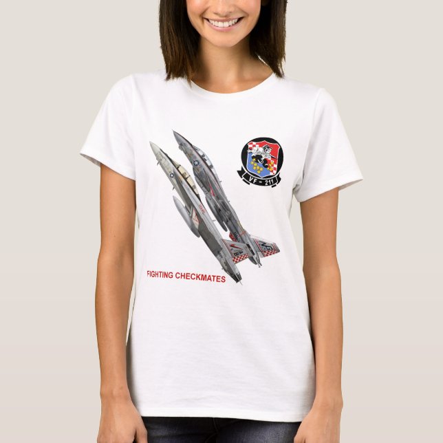 Camiseta La lucha VF-211 da jaque mate (Anverso)