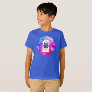 Camiseta La luna azul moderna asustó a los niños de Hallowe