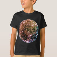 LA LUNA DE JÚPITER DEL PLANETA: CALLISTO