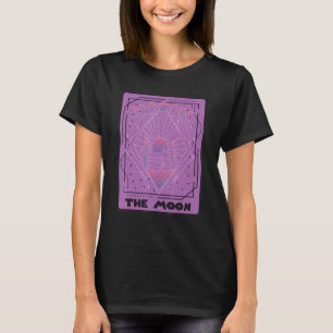 Camiseta La Luna de la Tarjeta Tarot de la Luna fases Tarje