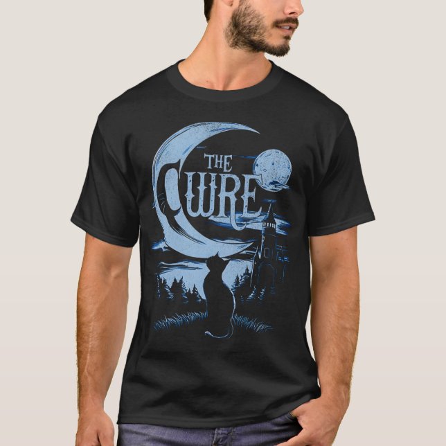 Camiseta La luna del gato curado (Anverso)