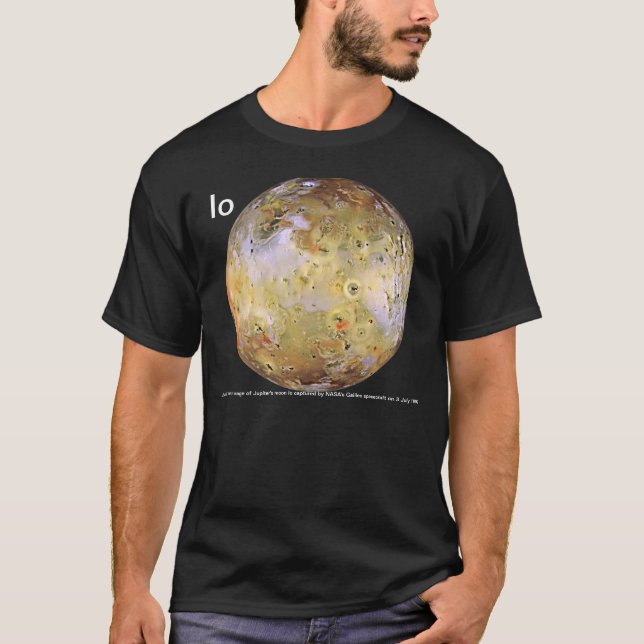 Camiseta La luna Io de Júpiter (Anverso)