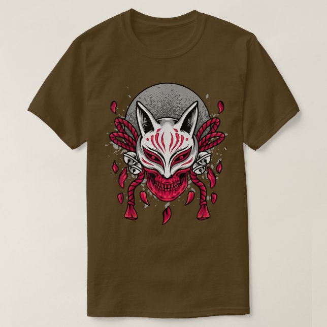 Camiseta La luna roja Halloween Otaku es el amante de la zo (Diseño del anverso)