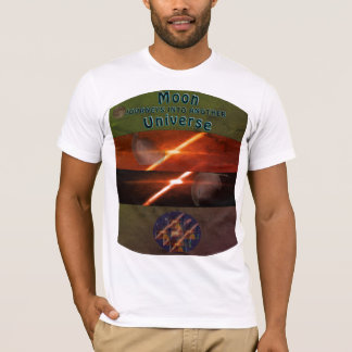 Camiseta La luna viaja a otra universidad