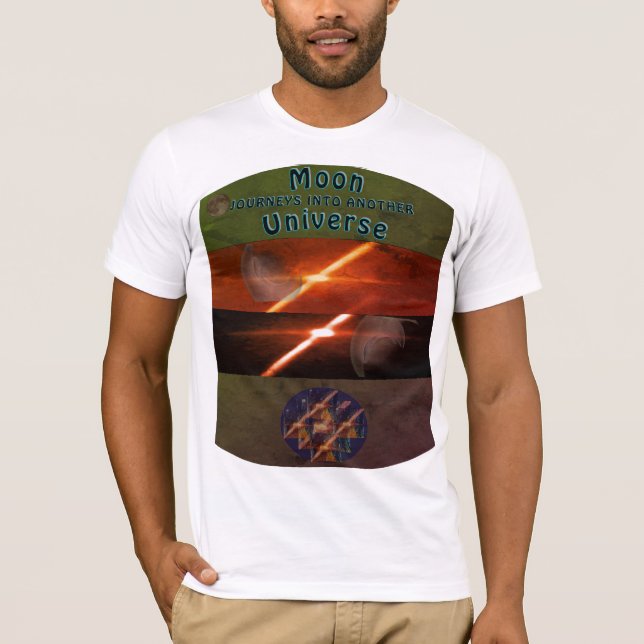 Camiseta La luna viaja a otra universidad (Anverso)