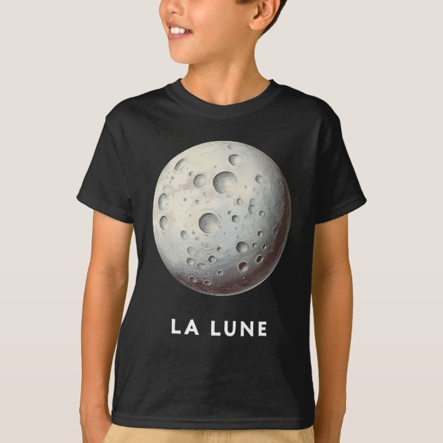Camiseta La Lune / Moon - Classic Planet Tee T-Shirt (Anverso)