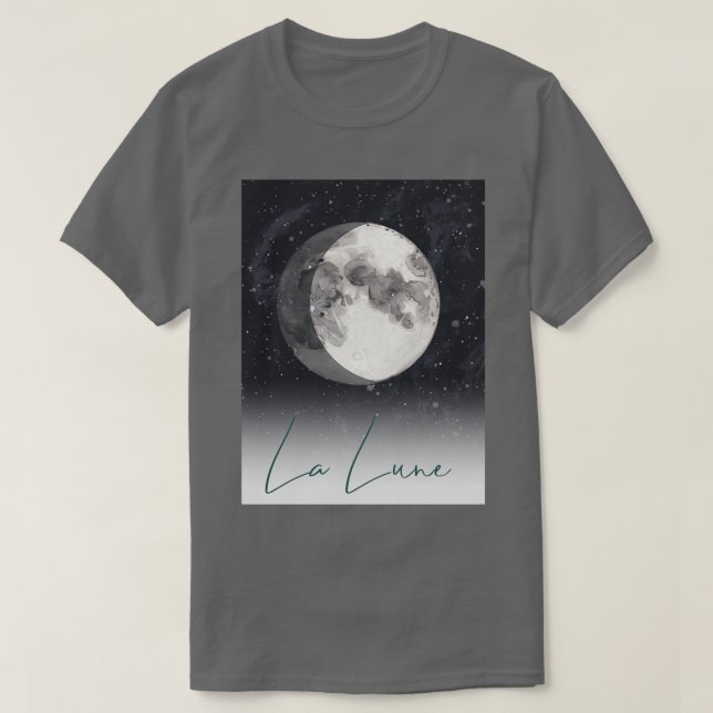 Camiseta La Lune Poster (Diseño del anverso)