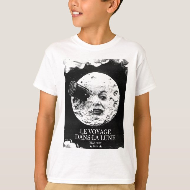 Camiseta La Lune (un viaje de Le Voyage Dans a la luna) (Anverso)