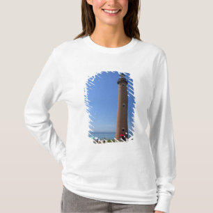 Camiseta La luz de Little Sable Point en el lago Michigan
