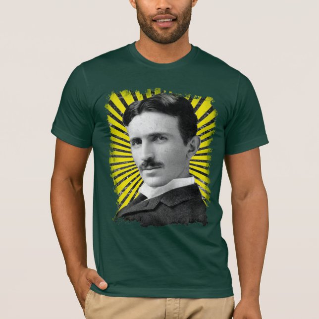 Camiseta La luz de Tesla (Anverso)
