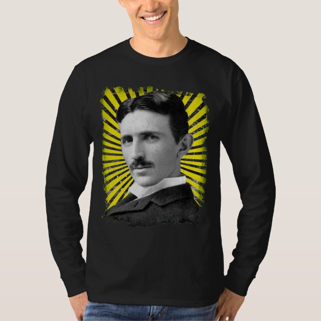 Camiseta La luz de Tesla (Anverso)