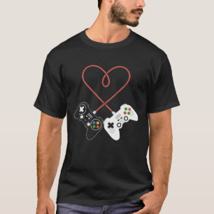 Camiseta La luz del el día de San Valentín Gamer: Inspirado