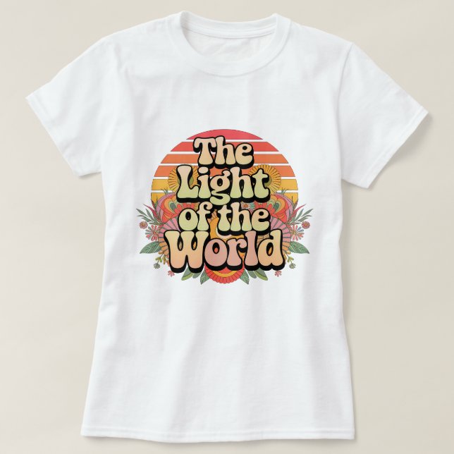 Camiseta La luz del mundo (Diseño del anverso)