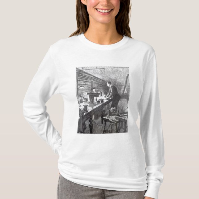 Camiseta La luz eléctrica (Anverso)