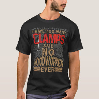 Camiseta La madera no tiene muchas lámparas dijo un hote de