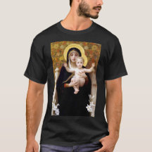 La Madonna de los Lirios (por William Bouguereau)