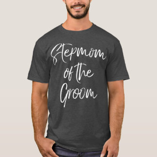 Camiseta La Madrastra De La Fiesta De Matrimonio De La Fami