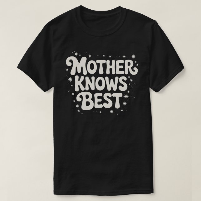 Camiseta La madre conoce al mejor negro (Diseño del anverso)