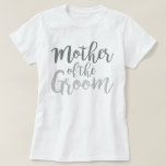 Camiseta La madre cursiva bohemia de la cima del Boda Groom<br><div class="desc">Por redefinedDesigns</div>
