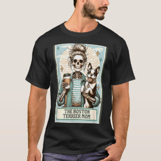 Camiseta La madre de Boston Terrier esqueleto regalo Soky T