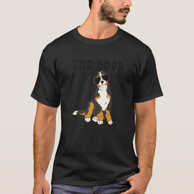Camiseta La madre de Dood Bernedoodle Doodle Doodle Dog Dad (Anverso)