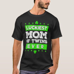 Camiseta La madre de gemelos más afortunada de todos coinci