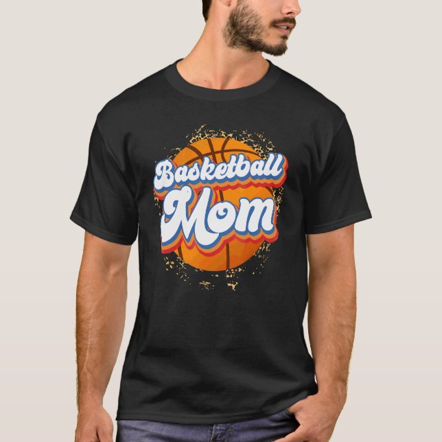 Camiseta La madre del baloncesto se aburrió del Día de la M (Anverso)