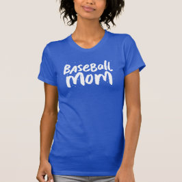 Camiseta La madre del béisbol es un elegante y moderno text