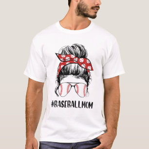 Camiseta La madre del béisbol, la vida, el juego de bollos,