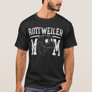 Camiseta La madre del perro de Rottweiler