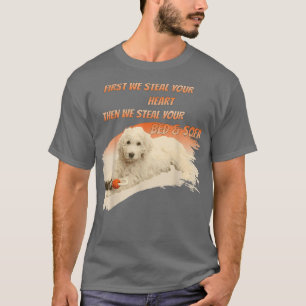 Camiseta La madre del perro Goldendoodle y Labradoodle dice